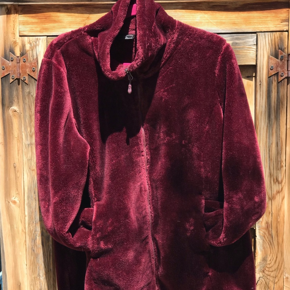 Fluffy Warm Zip Up Coat